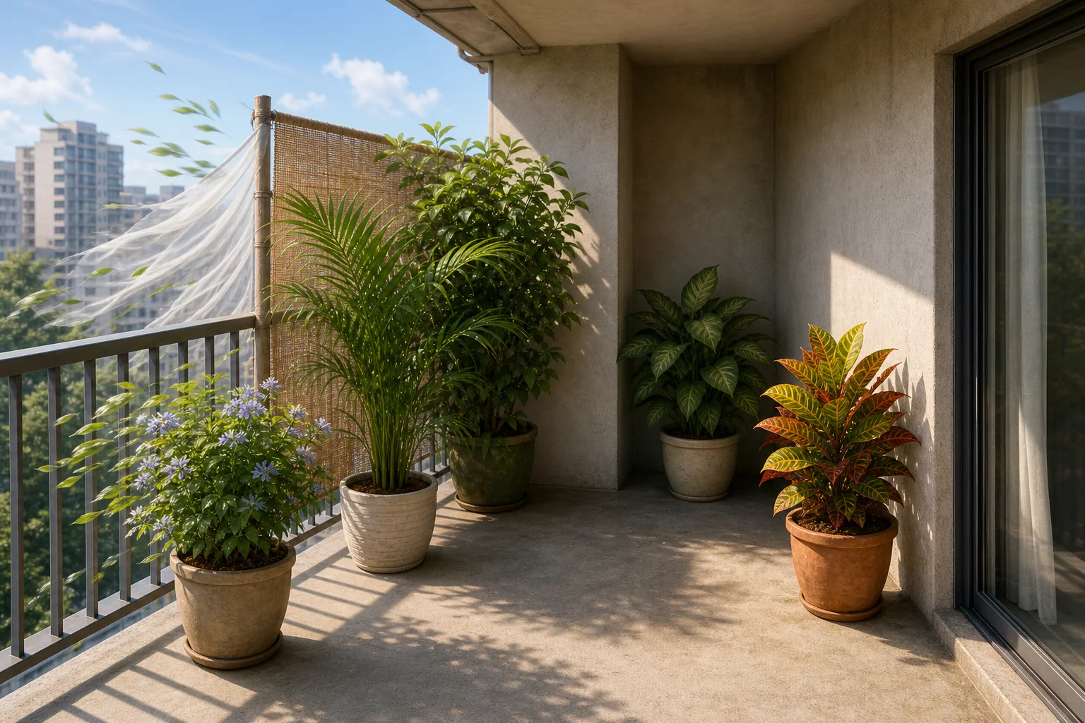 Teaching image for What is a balcony microclimate?
