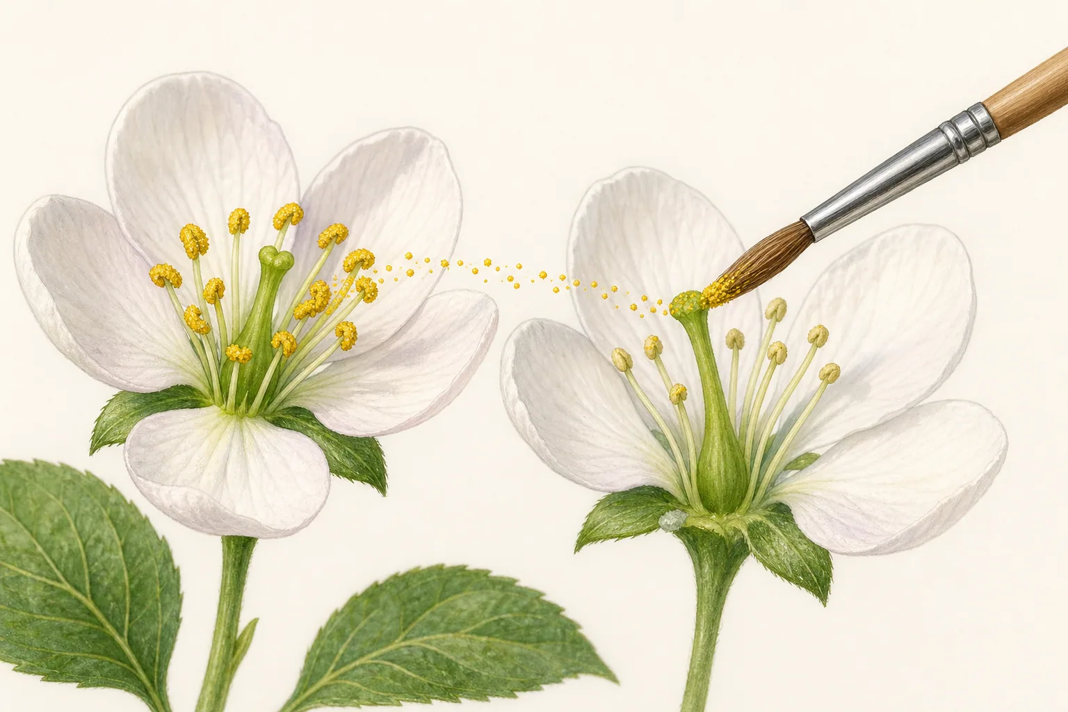 Teaching image for Why Is Hand Pollination Used?